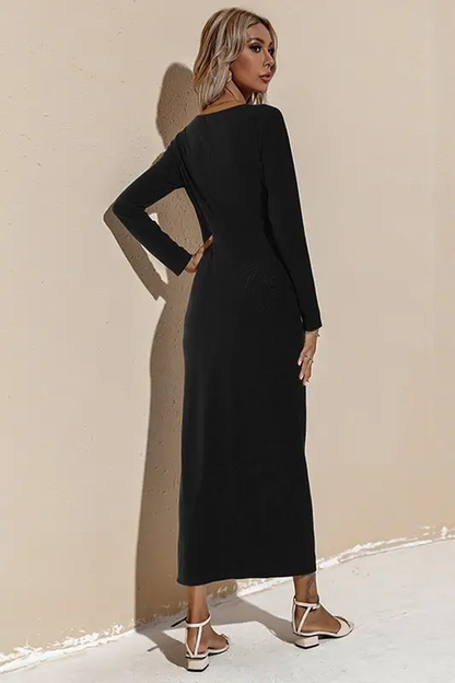 Solid Color Long Sleeved DRESS  Now $12.00